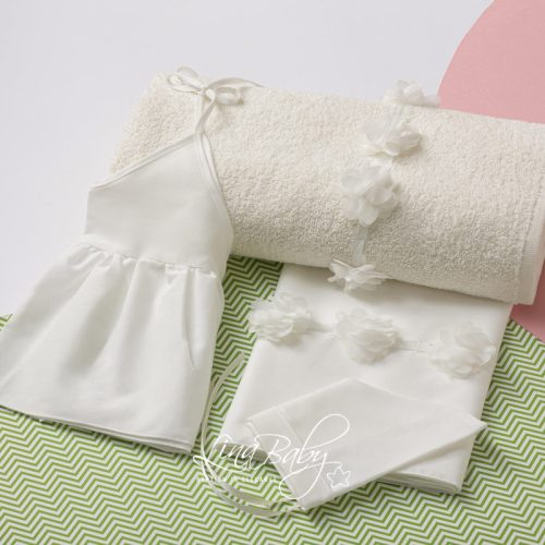Lina_Baby_1527_1 Λαδόπανα Για Κορίτσι Ανθοδέσμη LB-1527