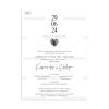 Προσκλητήριο Γάμου Heart By Finger Tips TS808