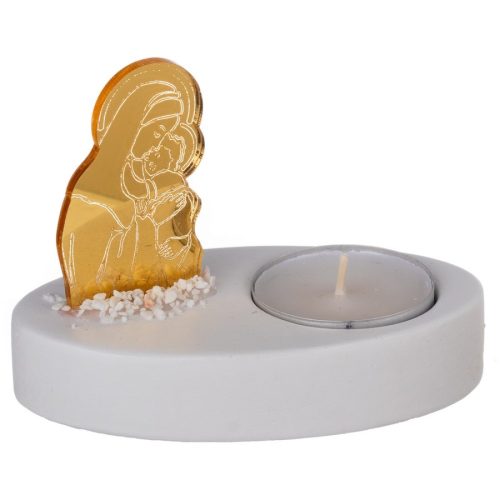 Μπομπονιέρα Κεραμική Με Βάση Για Ρεσώ & Plexiglass Με Παναγία Κ937 Μπομπονιέρα Κεραμική Με Βάση Για Ρεσώ & Plexiglass Με Παναγία Κ937