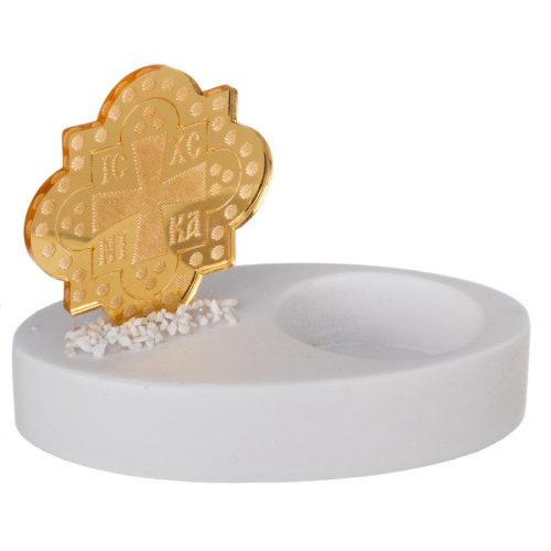 Μπομπονιέρα Κεραμική Με Βάση Για Ρεσώ & Plexiglass Με Σταυρός Κ938 Μπομπονιέρα Κεραμική Με Βάση Για Ρεσώ & Plexiglass Με Σταυρός Κ938