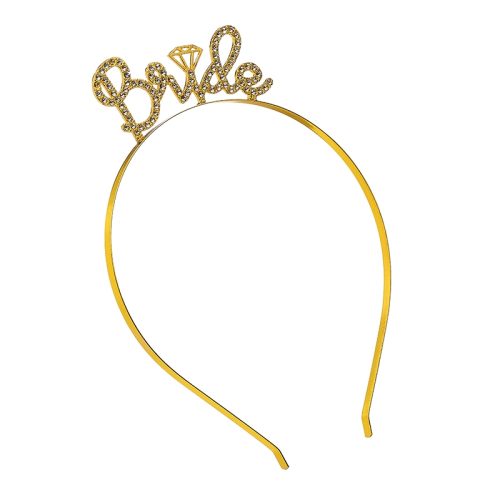 Στέκα Μαλλιών Νύφης "Bride" Με Strass