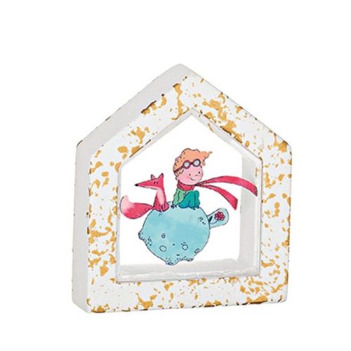 Μπομπονιέρα Κεραμικό Πολύγωνο Σπιτάκι Με Plexiglass Little Prince