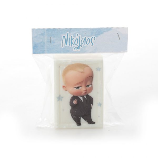 Μπομπονιέρα Βάπτισης Σαπούνι Baby Boss ΣΤ44