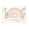 xartino_soupla_paper_placemat_tea_towel_vaptisis_baptism_tsantakides_TS778_01_sweet_rainbow_gluko_ouranio_toxo Σουπλά Βάπτισης