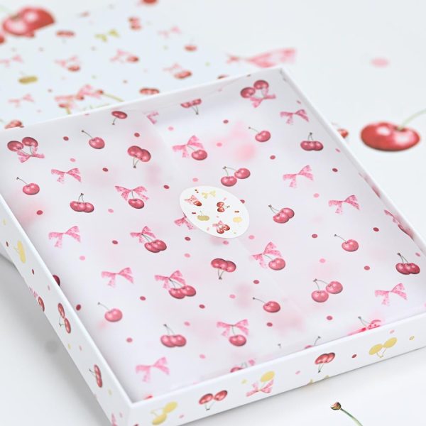 3655-1100x1100 Μπομπονιέρα Μαντίλι Cherry Bloom ST01002