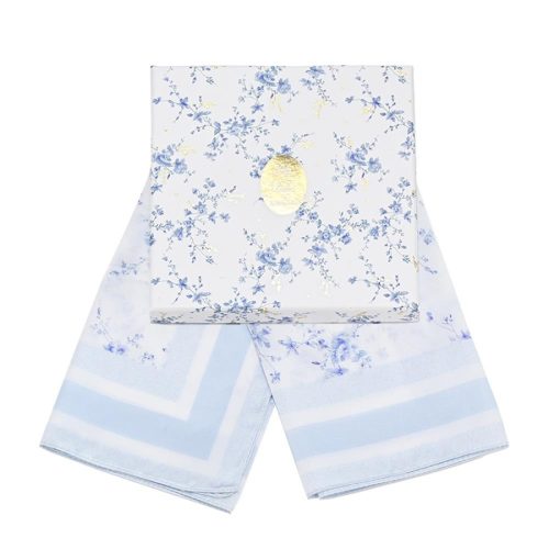 3668-1100x1100 Μπομπονιέρα Μαντίλι Blue Toile ST01000