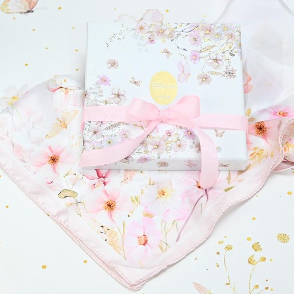 Μπομπονιέρα Μαντίλι Pink Blossom ST01001