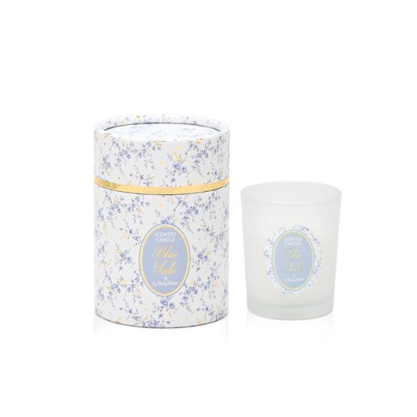 Μπομπονιέρα Βάπτισης Κερί Blue Toile ST00969