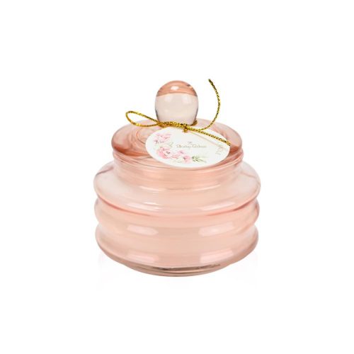 Μπομπονιέρα Κερί Flor Pink ST00945