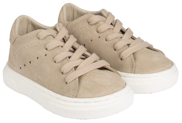 BW4233-BEIGE1-BABYWALKER Βαπτιστικά Παπούτσια Για Αγόρι Περπατήματος Sneakers BW4233