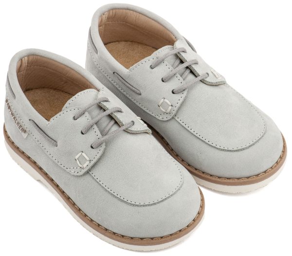 BW4308-OFF-WHITE1-BABYWALKER Βαπτιστικά Παπούτσια Για Αγόρι Περπατήματος Μοκασίνια BW4308