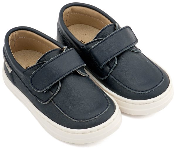 BW4310-BLUE1-BABYWALKER Βαπτιστικά Παπούτσια Για Αγόρι Περπατήματος Μοκασίνια BW4310