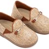 EXC5311-BEIGE-CAMEL1 Βαπτιστικά Παπούτσια Για Αγόρι Περπατήματος Loafers EXC5311