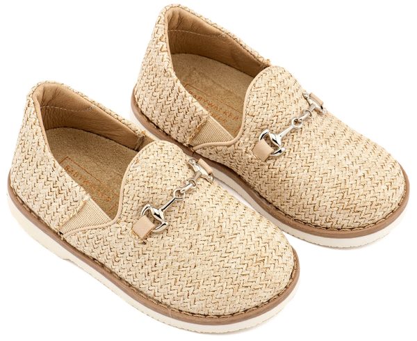 EXC5311-BEIGE1 Βαπτιστικά Παπούτσια Για Αγόρι Περπατήματος Loafers EXC5311