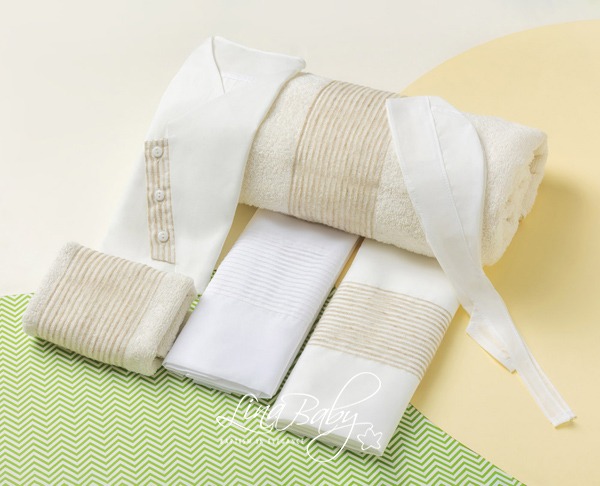 Lina_Baby_1583_2 Λαδόπανα Για Αγόρι Sand LB-1583