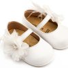 PRI2658-WHITE1-BABYWALKER Βαπτιστικά Παπούτσια Για Κορίτσια Πρώτα Βήματα Γοβάκι Pri 2658
